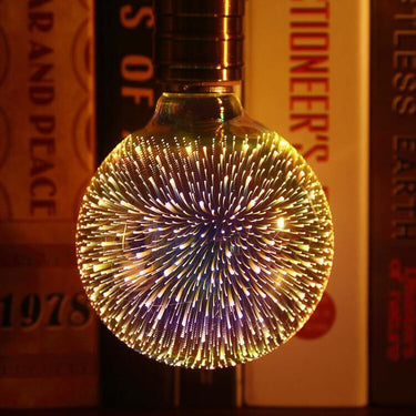 Ampoule géante effet original comète galactique
